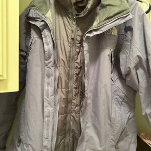 Women’s North Face 3 in 1 jacket